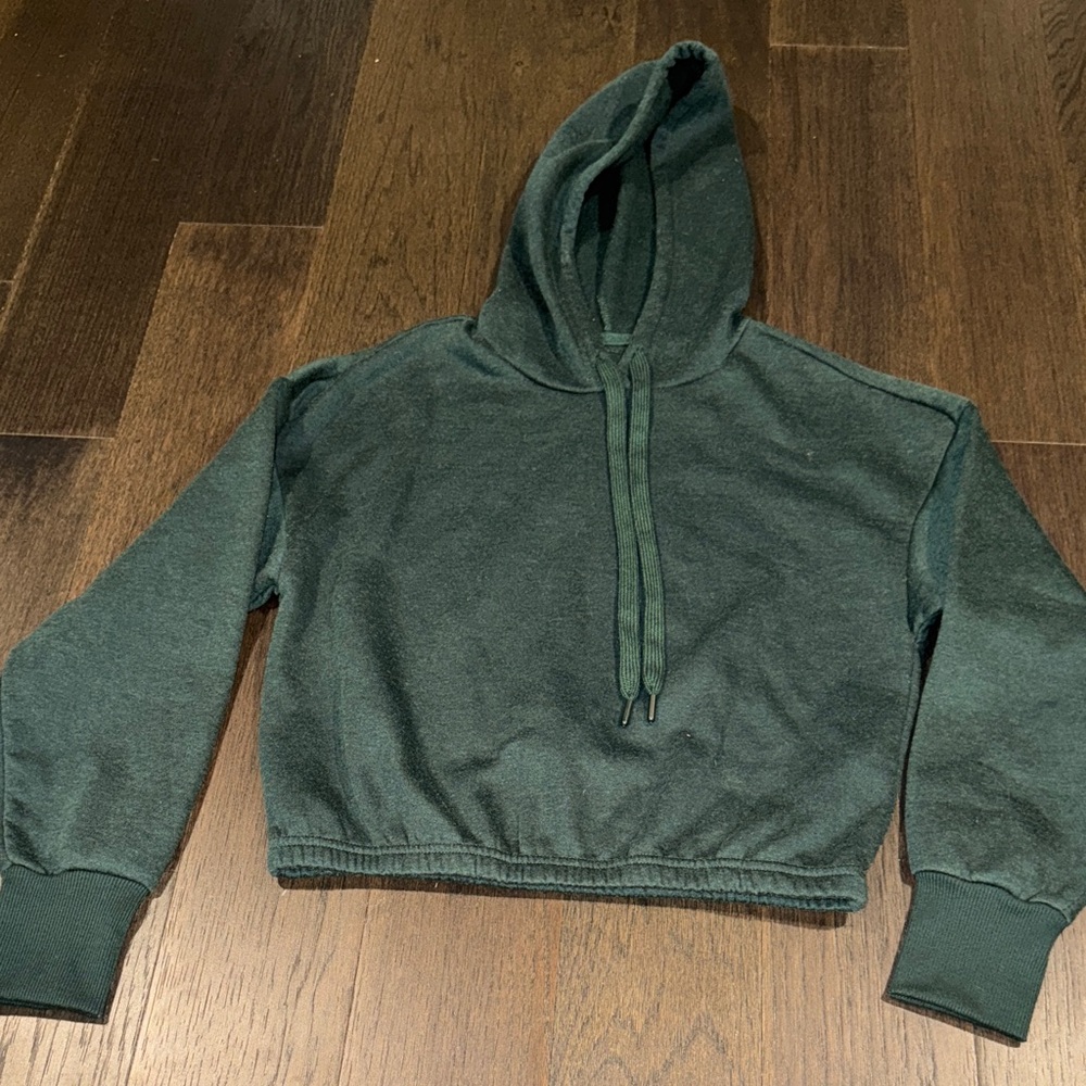Green Women's Hoodie Sweater